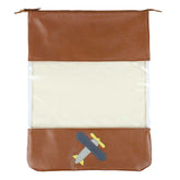 Bag Look Little Plane em Couro e Vinil Personalizado