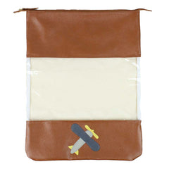 Bag Look Little Plane em Couro e Vinil Personalizado
