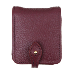 Porta Batom Ester Duo em Couro Personalizada