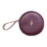 Porta Carregador Burgundy Liso com Rose Liso Pronta Entrega