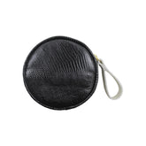 Porta Carregador Preto Paris com Off White Lesard Pronta Entrega