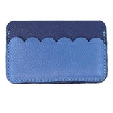 Porta Cartão Babado Azul Safira com Beach Pronta Entrega