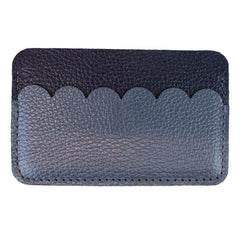 Porta Cartão Babado Marinho Liso com Oceano Pronta Entrega