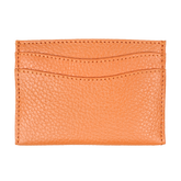 Porta Cartão de Crédito Tangerina Liso Pronta Entrega
