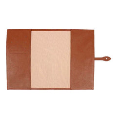 Porta Cartão de Vacina Bordado Carrossel em Couro Personalizado