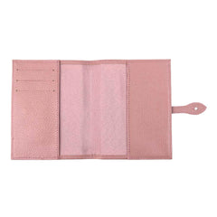 Porta Mini Cartão de Vacina - Modelo Einstein Camélia em Couro Personalizado