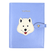 Porta Mini Cartão de Vacina - Modelo Einstein Little Dog em Couro Personalizado