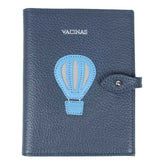 Porta Mini Cartão de Vacina - Modelo Einstein Little Ballon em Couro Personalizado