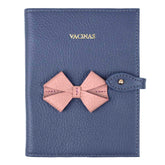 Porta Mini Cartão de Vacina - Modelo Einstein Laço em Couro Personalizado