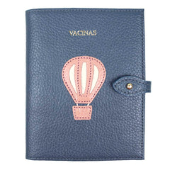 Porta Mini Cartão de Vacina - Modelo Einstein Little Ballon em Couro Personalizado