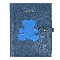 Porta Mini Cartão de Vacina - Modelo Einstein Little Bear em Couro Personalizado
