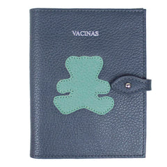 Porta Mini Cartão de Vacina - Modelo Einstein Little Bear em Couro Personalizado