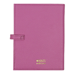 Porta Mini Cartão de Vacina - Modelo Einstein Margarida em Couro Personalizado