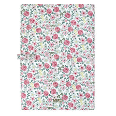 Porta Cartão de Vacina Urso Teddy Estampa Bosque em Couro Personalizado