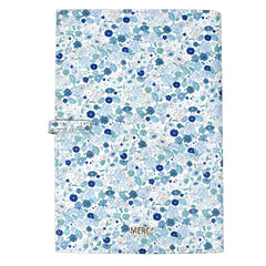 Porta Cartão De Vacina Ganso Estampa Ditsy Azul Pronta Entrega