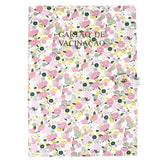 Porta Cartão De Vacina Estampa Liberty Rosa Pronta Entrega