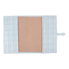 Porta Cartão de Vacina Cavalo Joca Estampa Listrado Pontilhado + Caderneta de Saúde Impressa em Couro Personalizado