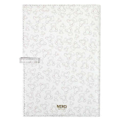 Porta Cartão De Vacina Urso Teddy Estampa Ursos com Caramelo Liso Pronta Entrega