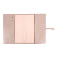 Porta Cartão De Vacina Ursa Teddy Rose Liso com Chiclete Pronta Entrega