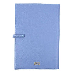 Porta Cartão De Vacina Laço Rococó Sky Com Rosa Orquídea Pronta Entrega