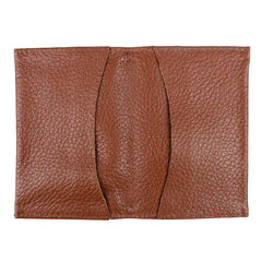 Porta Cartão de Visita Caramelo Liso Pronta Entrega