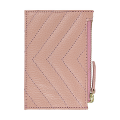 Porta Cartão Nina Matelasse em Couro Personalizada