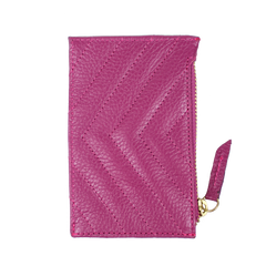 Porta Cartão Nina Matelasse em Couro Personalizada