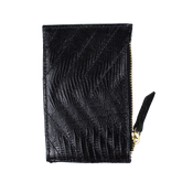 Porta Cartão Nina Matelasse Preto Paris Pronta Entrega