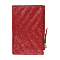 Porta Cartão Nina Matelasse em Couro Personalizada