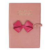 Porta Cartão de Vacina Laço Algodão Doce Liso com Chiclete Pronta Entrega