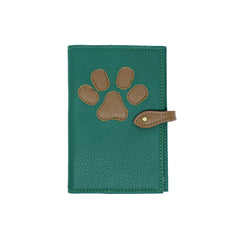 Porta Cartão de Vacina Pet em Couro Personalizado