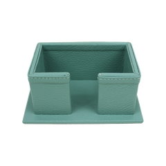 Porta Cartão de Visita Escritório em Couro Personalizado