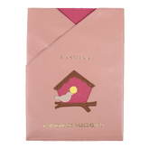 Porta Certidão de Nascimento Little Bird em Couro Personalizado