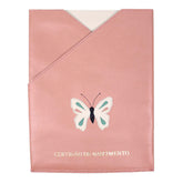 Porta Certidão de Nascimento Borboleta em Couro Personalizado