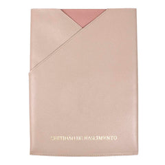 Porta Certidão de Nascimento em Couro Personalizado