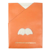 Porta Certidão de Nascimento Little Angel em Couro Personalizado