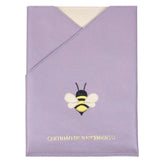 Porta Certidão de Nascimento Abelha em Couro Personalizado