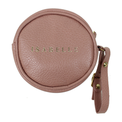 Porta Chupeta Laço em Couro Personalizada