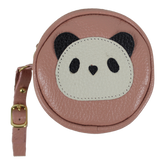 Porta Chupeta Little Panda em Couro Personalizada