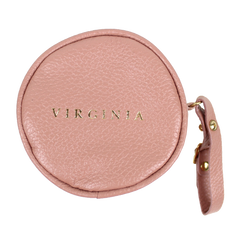 Porta Chupeta Petit Lapin em Couro Personalizada