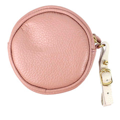 Porta Chupeta Tulipa em Couro Personalizada