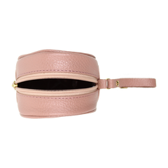 Porta Chupeta Laço em Couro Personalizada