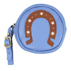 Porta Chupeta Ferradura em Couro Personalizada