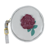 Porta Chupeta Le Jardin em Couro Personalizada