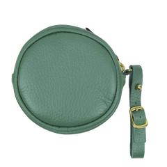 Porta Chupeta Cogumelo em Couro Personalizada