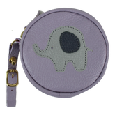 Porta Chupeta Little Elephant em Couro Personalizada