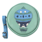 Porta Chupeta Balão Otto em Couro Personalizada