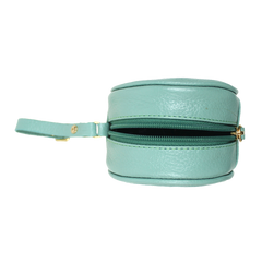 Porta Chupeta Little Car em Couro Personalizada