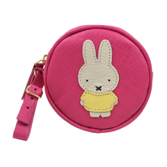Porta Chupeta Petit Lapin em Couro Personalizada