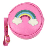 Porta Chupeta Arco Íris Rosa Orquídea Pronta Entrega